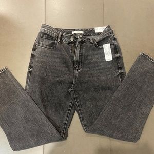 PacSun Mom Jean, size 26, black